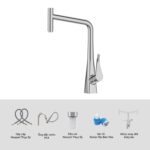 Vòi rửa bát KLUGER KLF0016C - Ảnh 2