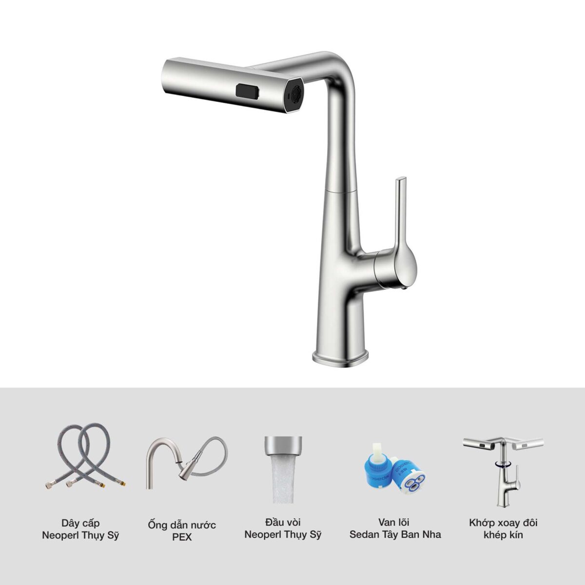 Vòi rửa bát KLUGER KLF0018S - Ảnh 2