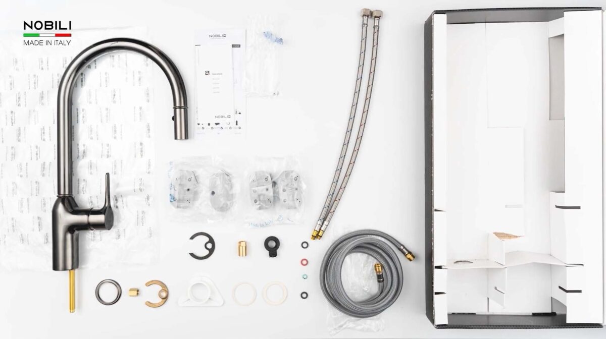 Vòi rửa bát NOBINOX RING NB130LTB MP117137FLP - Ảnh 4