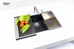 Chậu rửa bát đá NOBINOX TASCA MITO NT761B MI76UB 1 hố - Ảnh 27