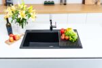 Chậu rửa bát đá NOBINOX TASCA MITO NT861B VI86B 1 hố - Ảnh 8