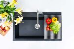 Chậu rửa bát đá NOBINOX TASCA MITO NT861B VI86B 1 hố - Ảnh 13