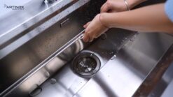 hinh anh thuc te Chau rua bat inox NOBINOX ARTINOX MOSE NA808 00008ALBR70SP 10