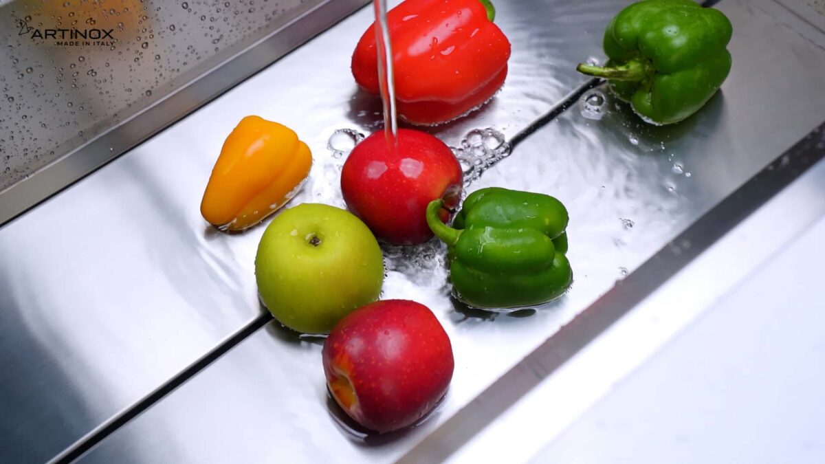 Chậu rửa bát inox NOBINOX ARTINOX MOSE NA808 00008ALBR70SP 1 hố - Ảnh 14
