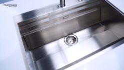 hinh anh thuc te Chau rua bat inox NOBINOX ARTINOX MOSE NA808 00008ALBR70SP 4