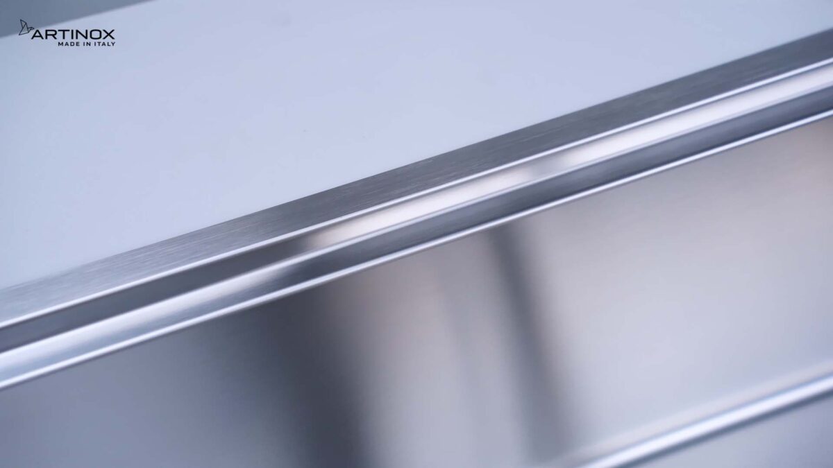 Chậu rửa bát inox NOBINOX ARTINOX NEWGO NA830 00008ALGI81 1 hố - Ảnh 10