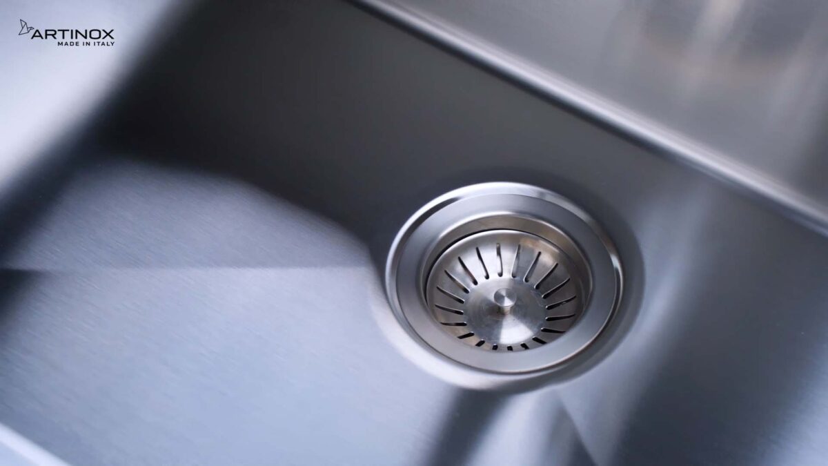 Chậu rửa bát inox NOBINOX ARTINOX NEWGO NA830 00008ALGI81 1 hố - Ảnh 11