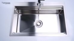 hinh anh thuc te Chau rua bat inox NOBINOX ARTINOX TITANIUM NA805T 00008ALPBRI70 3