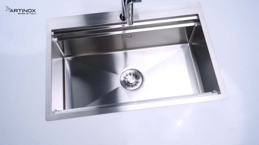 hinh anh thuc te Chau rua bat inox NOBINOX ARTINOX TITANIUM NA805T 00008ALPBRI70 4