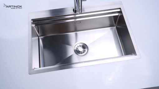 hinh anh thuc te Chau rua bat inox NOBINOX ARTINOX TITANIUM NA805T 00008ALPBRI70 6