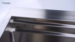hinh anh thuc te Chau rua bat inox NOBINOX ARTINOX TITANIUM NA805T 00008ALPBRI70 9