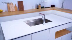 hinh anh thuc te Chau rua bat inox NOBINOX ARTINOX TITANIUM NA875U 00008PI704025 2