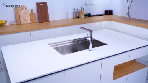 hinh anh thuc te Chau rua bat inox NOBINOX ARTINOX TITANIUM NA875U 00008PI704025 2
