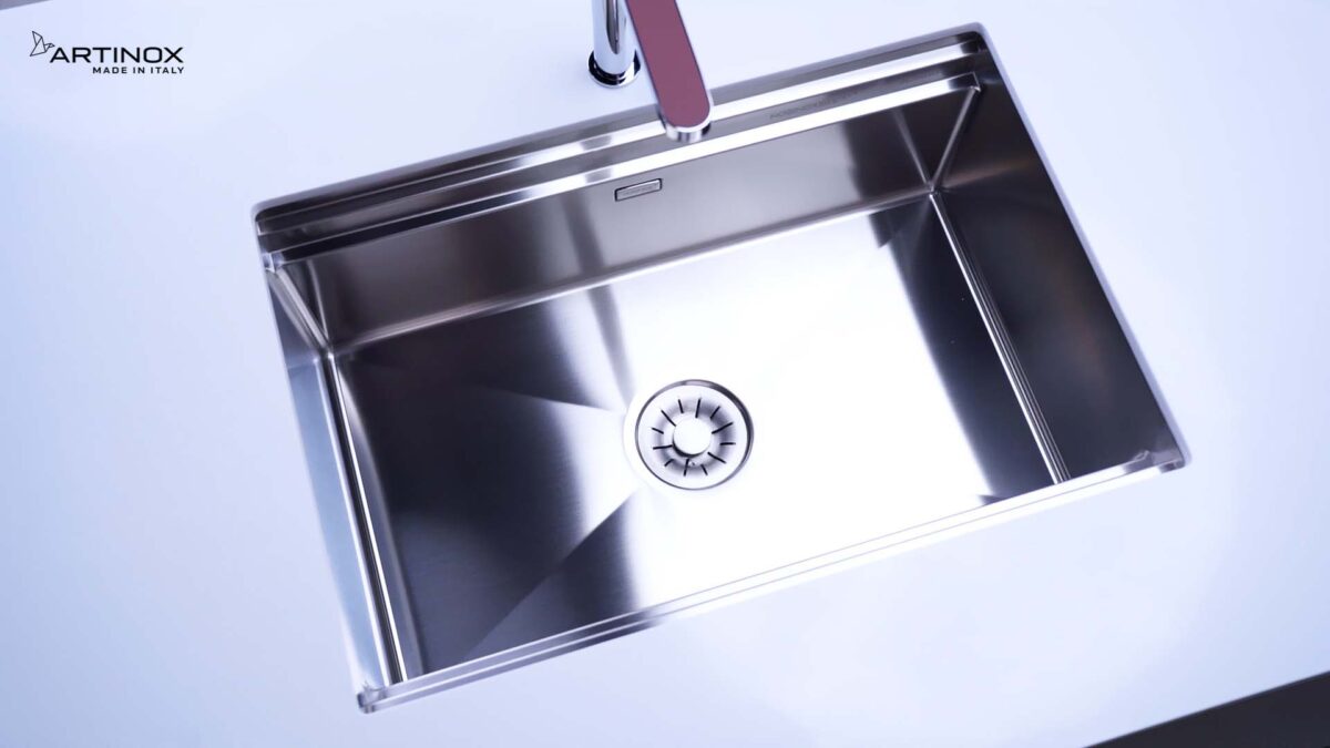 Chậu rửa bát inox NOBINOX ARTINOX TITANIUM NA875U 00008PI704025 1 hố - Ảnh 6