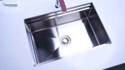hinh anh thuc te Chau rua bat inox NOBINOX ARTINOX TITANIUM NA875U 00008PI704025 3