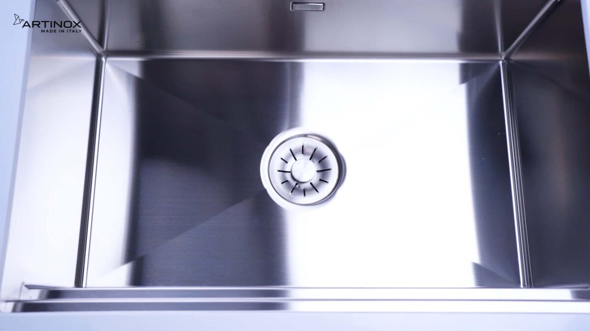 Chậu rửa bát inox NOBINOX ARTINOX TITANIUM NA875U 00008PI704025 1 hố - Ảnh 7
