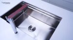Chậu rửa bát inox NOBINOX ARTINOX TITANIUM NA875U 00008PI704025 1 hố - Ảnh 8
