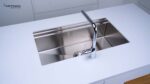 Chậu rửa bát inox NOBINOX ARTINOX TITANIUM NA885U 00008PI814025 1 hố - Ảnh 6