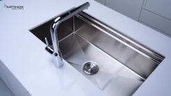 hinh anh thuc te Chau rua bat inox NOBINOX ARTINOX TITANIUM NA885U 00008PI814025 4