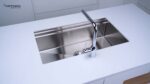 Chậu rửa bát inox NOBINOX ARTINOX TITANIUM NA885U 00008PI814025 1 hố - Ảnh 8