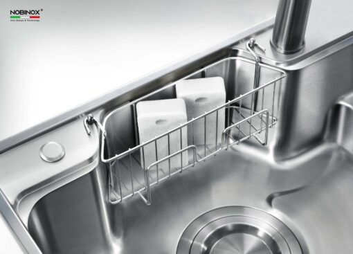 hinh anh thuc te Chau rua bat inox NOBINOX HIGON NH905 5