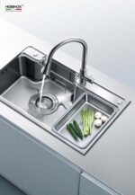Chậu rửa bát inox NOBINOX HIGON NH905 1 hố - Ảnh 10