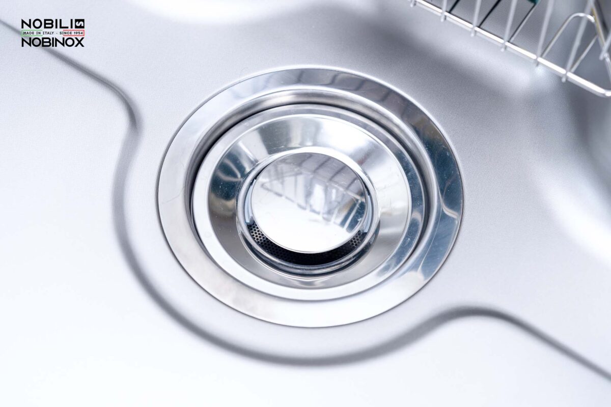 Chậu rửa bát inox NOBINOX LIKEN NL724D 1 hố - Ảnh 9
