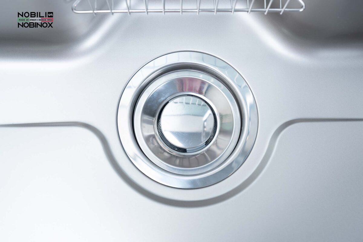 Chậu rửa bát inox NOBINOX LIKEN NL725D 1 hố - Ảnh 7