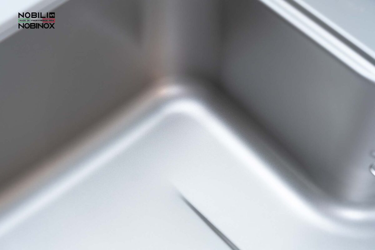 Chậu rửa bát inox NOBINOX LIKEN NL725D 1 hố - Ảnh 8