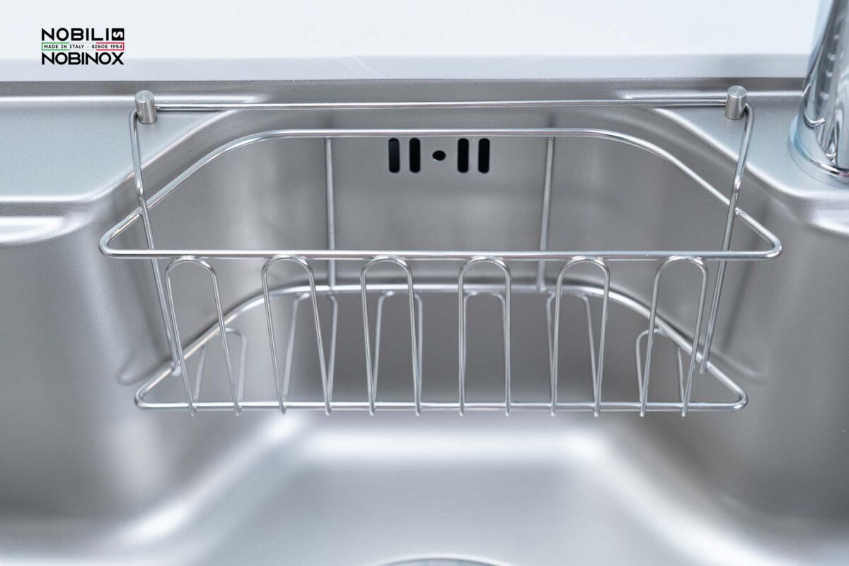 Chậu rửa bát inox NOBINOX LIKEN NL725D 1 hố - Ảnh 10