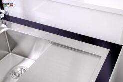 hinh anh thuc te Chau rua bat inox NOBINOX LIKEN NL749 4