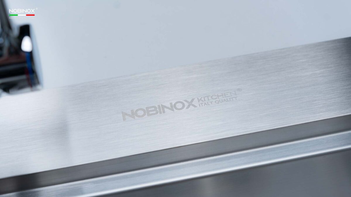 Chậu rửa bát inox NOBINOX LIKEN NL785 2 hố - Ảnh 8