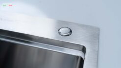 hinh anh thuc te Chau rua bat inox NOBINOX LIKEN NL785 7