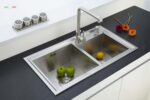 Chậu rửa bát inox NOBINOX LIKEN NL786 2 hố - Ảnh 4