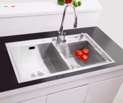 hinh anh thuc te Chau rua bat inox NOBINOX LIKEN NL786 5
