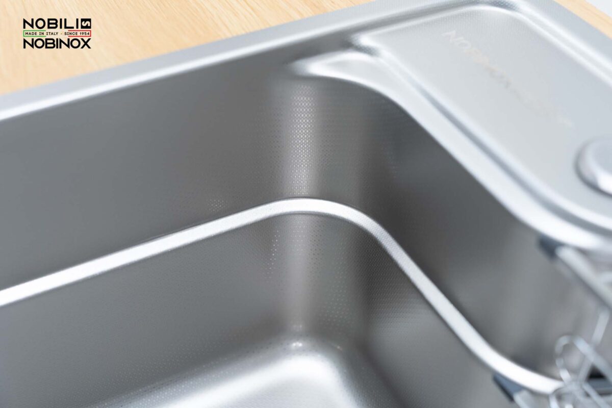 Chậu rửa bát inox NOBINOX LIKEN NL792D 1 hố - Ảnh 13