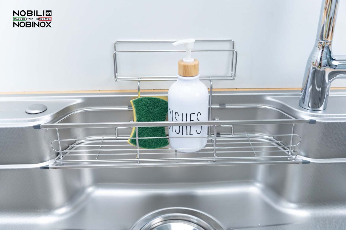 Chậu rửa bát inox NOBINOX LIKEN NL792D 1 hố - Ảnh 9