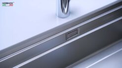 hinh anh thuc te Chau rua bat inox NOBINOX LIRA NJ562D 11