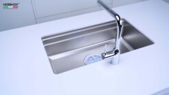 hinh anh thuc te Chau rua bat inox NOBINOX LIRA NJ562D 8