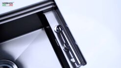 hinh anh thuc te Chau rua bat inox NOBINOX LUMIA NJ511B 6
