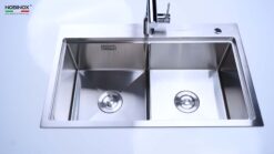 hinh anh thuc te Chau rua bat inox NOBINOX LUMIA NJ522 5