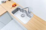Chậu rửa bát inox NOBINOX ROSA NN975D 1 hố - Ảnh 4