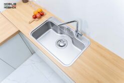 hinh anh thuc te Chau rua bat inox NOBINOX ROSA NN975D 1