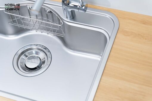 hinh anh thuc te Chau rua bat inox NOBINOX ROSA NN975D 15