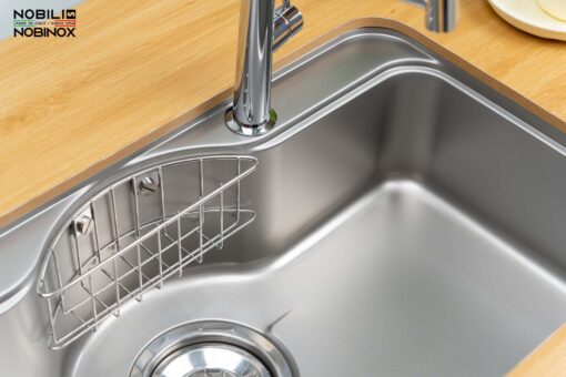 hinh anh thuc te Chau rua bat inox NOBINOX ROSA NN995D 10