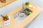 Chậu rửa bát inox NOBINOX ROSA NN995D 1 hố - Ảnh 17