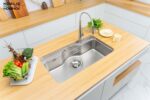 Chậu rửa bát inox NOBINOX ROSA NN995D 1 hố - Ảnh 6