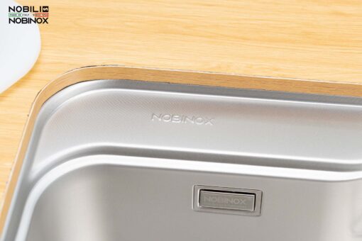 hinh anh thuc te Chau rua bat inox NOBINOX ROSA NN995D 5