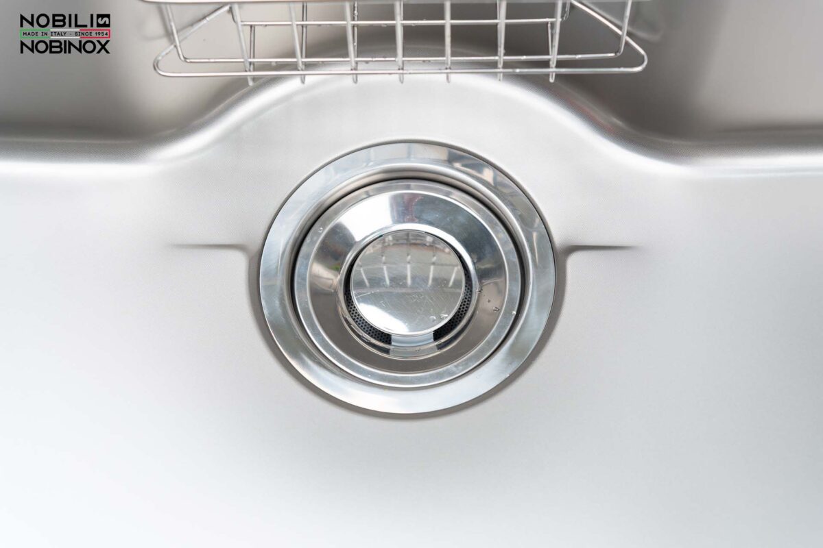 Chậu rửa bát inox NOBINOX ROSA NN995D 1 hố - Ảnh 9
