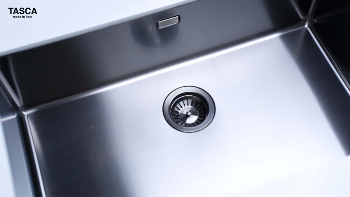 Chậu rửa bát inox NOBINOX TASCA CANOVA NT600B BA7000X 1 hố - Ảnh 9